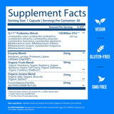 GOBIOTIX supplement bottle with a measuring spoon and capsules