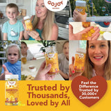 GOJOY NATURALS Iron Gummies for Kids side view showing gummy texture