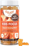 GOJOY NATURALS Kids’ Focus Gummies front view with orange flavour
