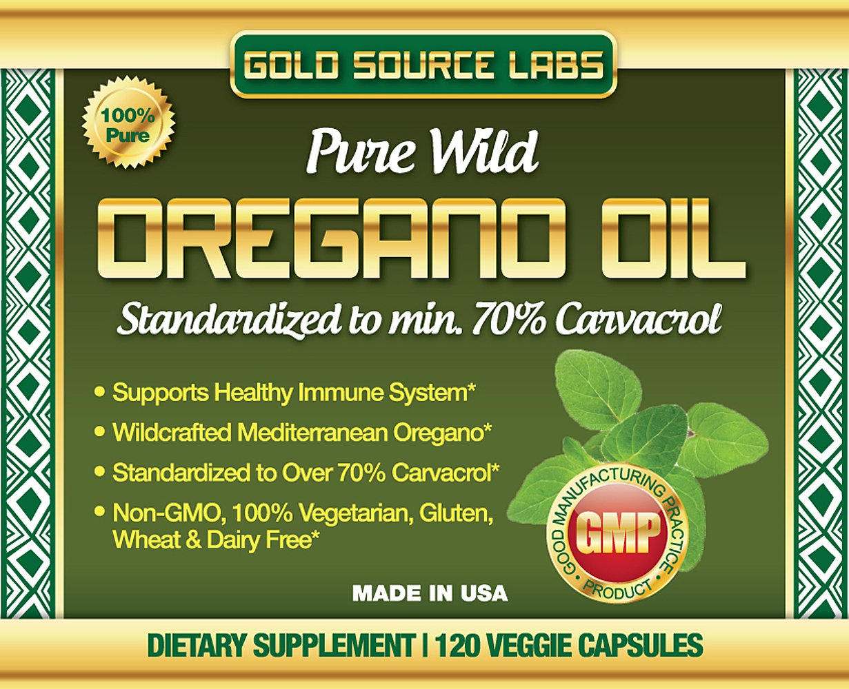 Gold Source Labs Oregano Oil Capsules ingredients list