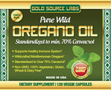 Gold Source Labs Oregano Oil Capsules ingredients list