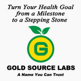 Gold Source Labs Oregano Oil Capsules with olive oil background