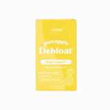 GOLDE Pineapple Debloat probiotic supplement front view with packaging