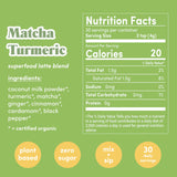 GOLDE Turmeric Matcha Latte Blend packaging