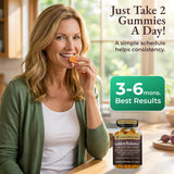 Golden Balance Turmeric Gummies ingredients list on packaging