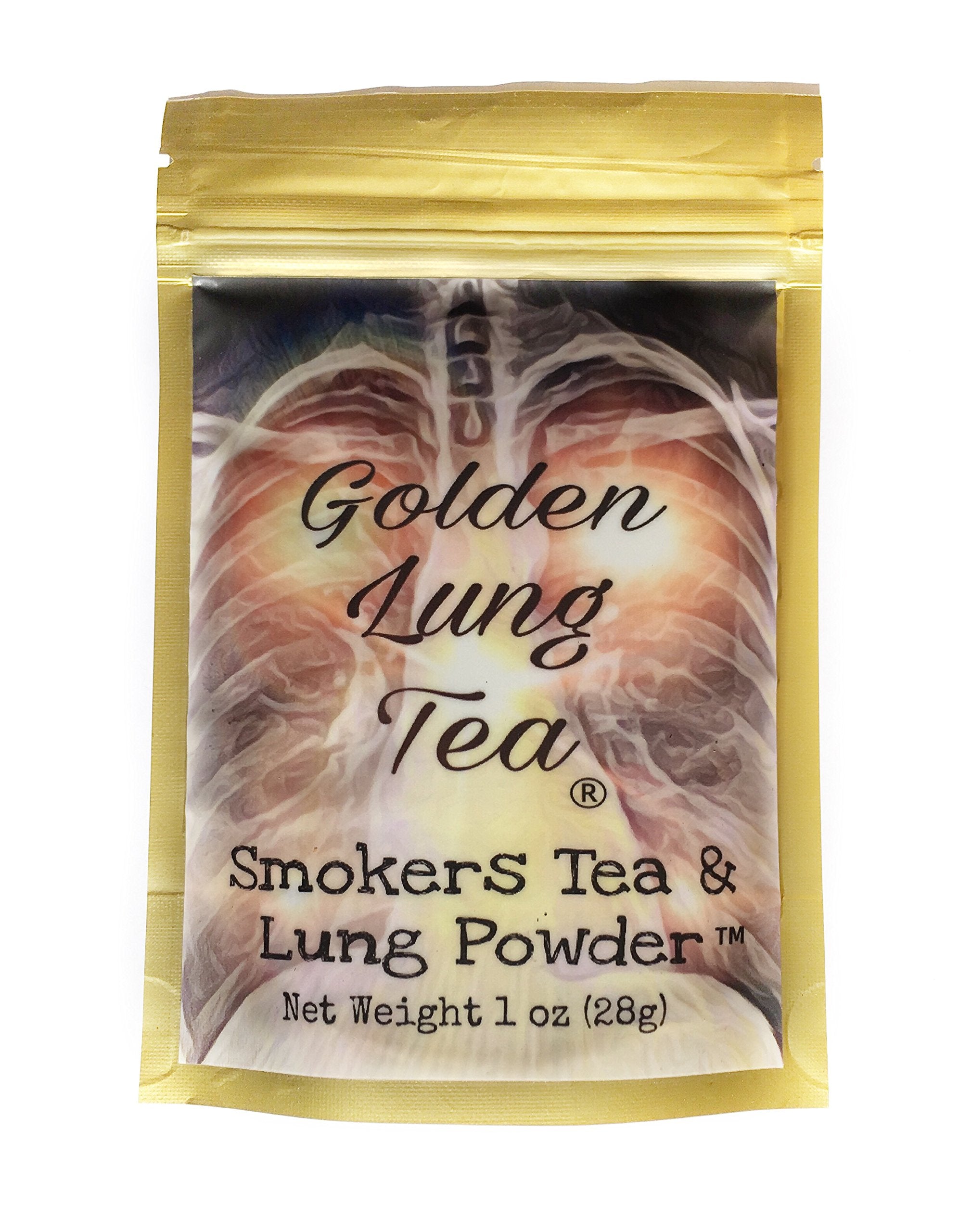 Golden Lung Tea Smokers Tea Powder 28g front view
