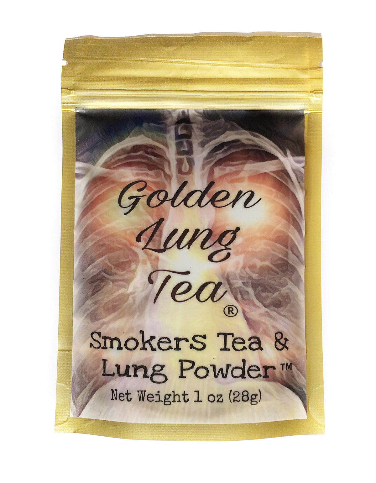 Golden Lung Tea Smokers Tea Powder 28g front view