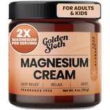 Golden Sloth Magnesium Cream 475mg front view