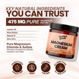 Golden Sloth Magnesium Cream 475mg texture close-up