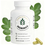 GoldenChapter Moringa Capsules 60 count front view