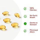 Goldium Aged Garlic Extract Softgels 7500mg nutritional information