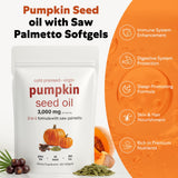 Goldium Pumpkin Seed Oil Supplement softgel capsules