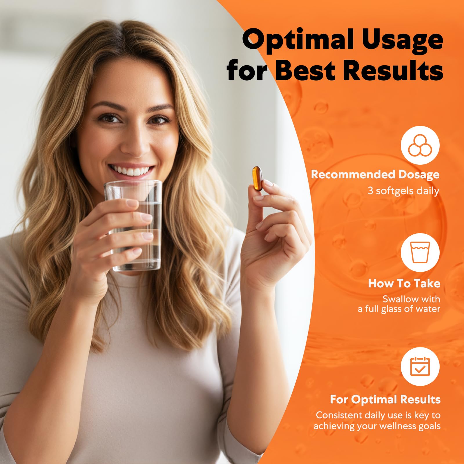 Goldium Saw Palmetto Supplement on a wooden table