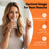 Goldium Saw Palmetto Supplement on a wooden table