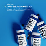Goli Apple Cider Vinegar Gummies 630g bottle with label