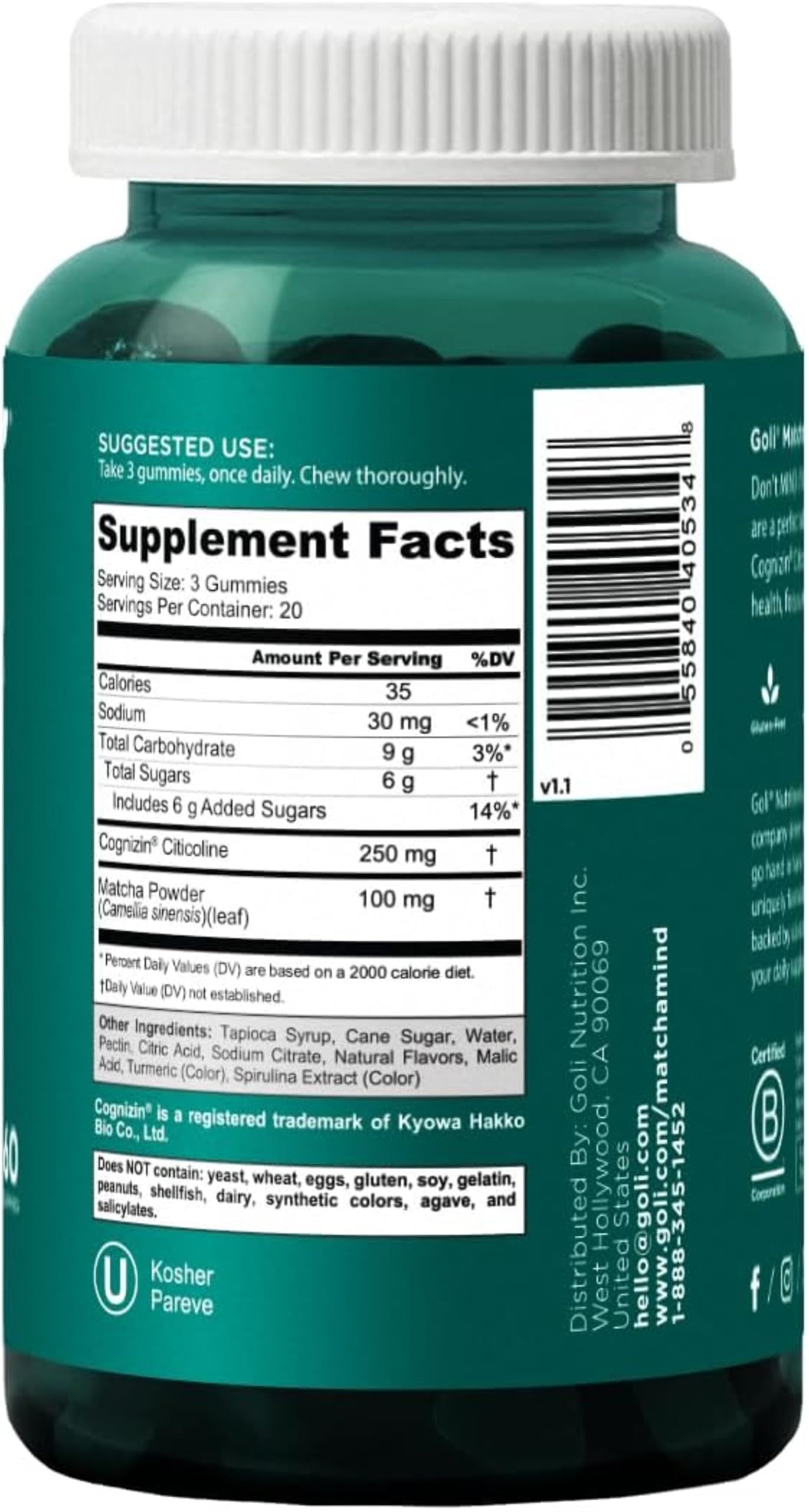 Goli Ashwagandha Capsules close-up of capsules