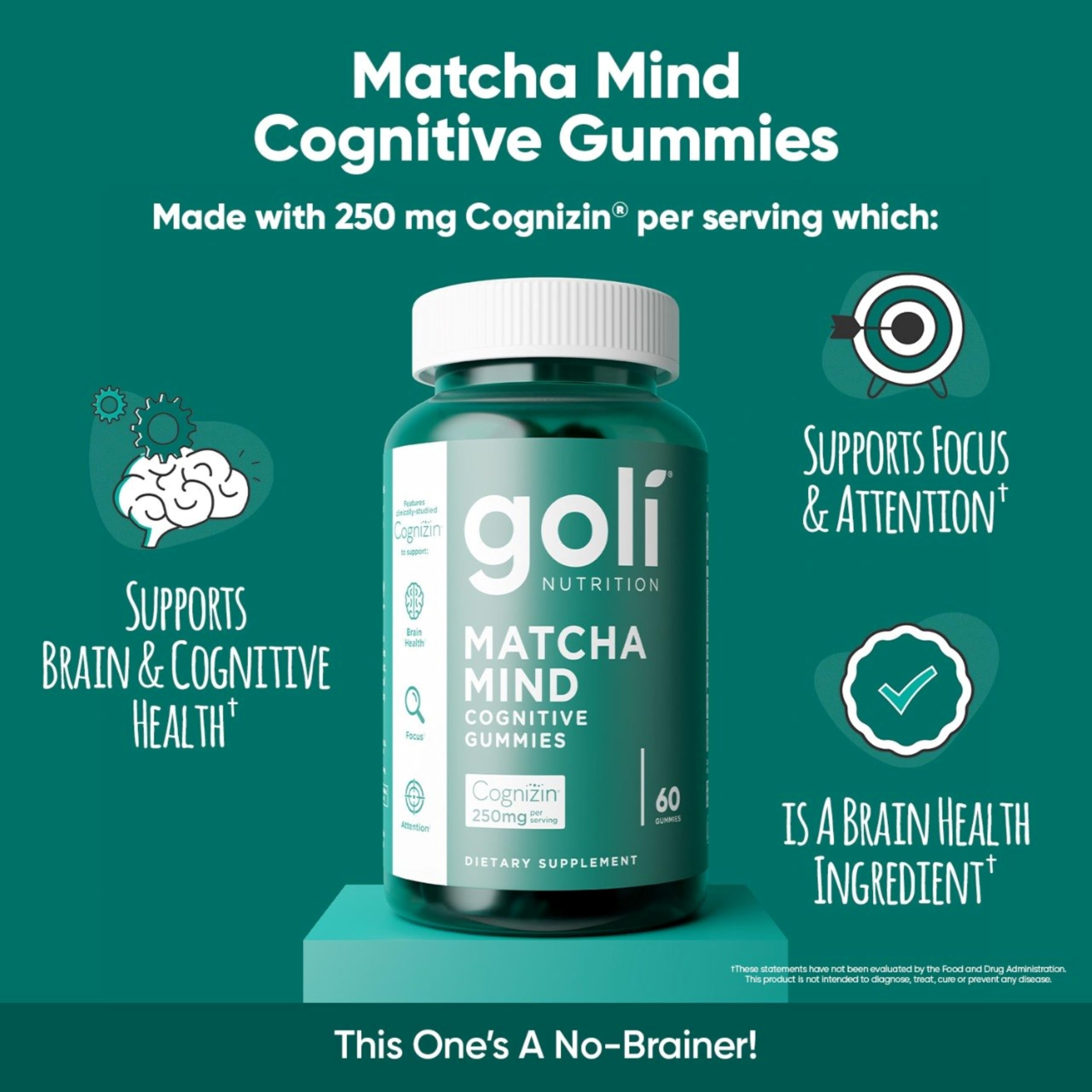 Goli Ashwagandha Capsules displayed with herbal ingredients