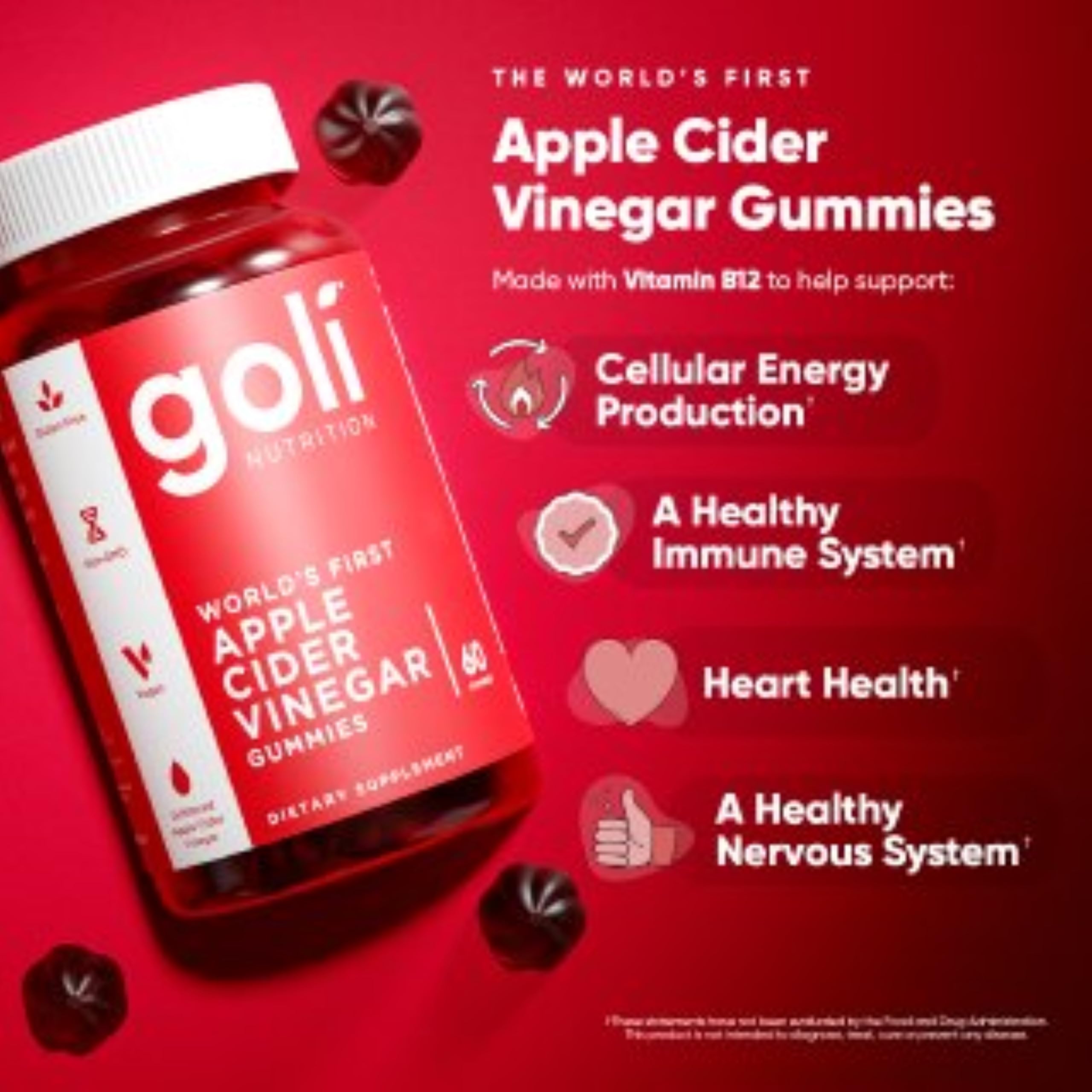 Goli Ashwagandha Capsules with a measuring spoon