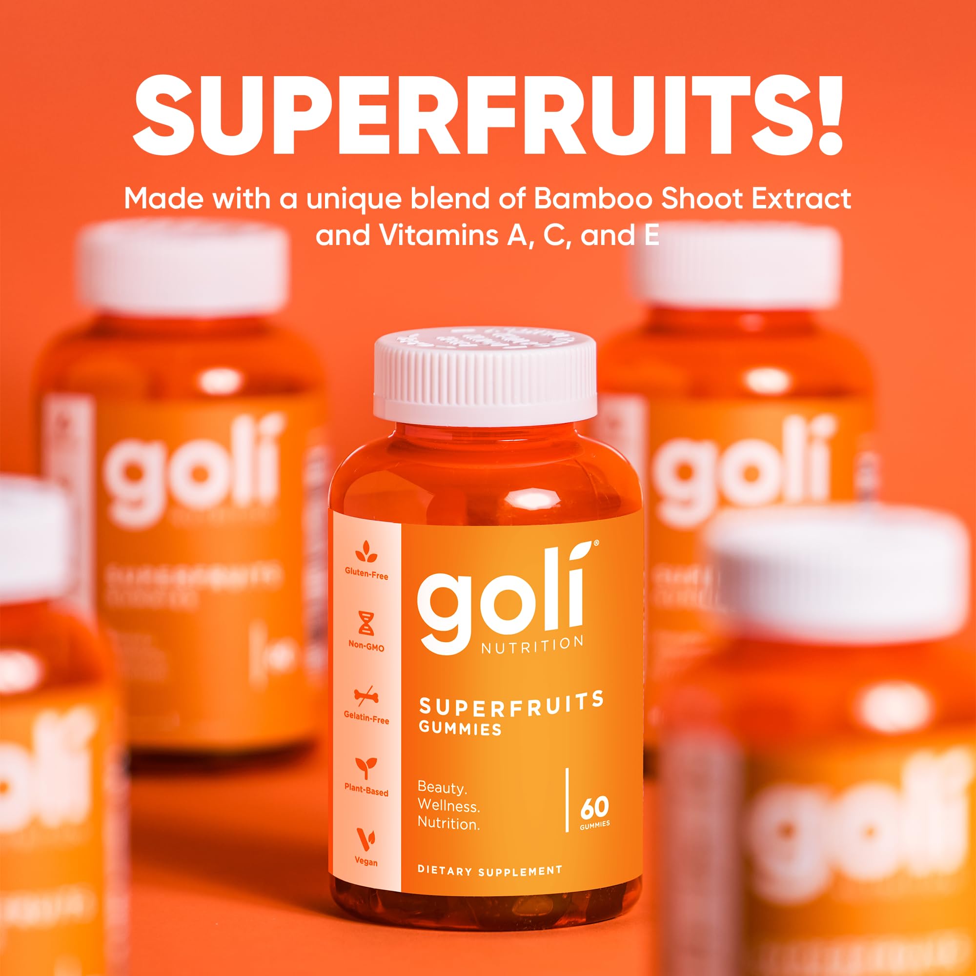 Goli Collagen Gummies with bamboo shoot extract