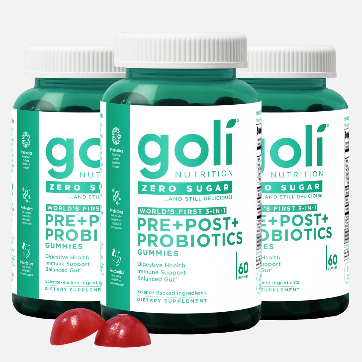 Goli daily Supplements 630g front view packaging