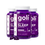 Goli Dreamy Sleep Gummies 60 count bottle front view