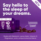 Goli Dreamy Sleep Gummy back view with nutritional information
