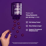 Goli Extra-Strength Sleep Gummies packaging side view