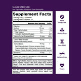 Goli Extra-Strength Sleep Gummies with a close-up of a gummy