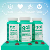 Goli Probiotic Capsules lifestyle scene on kitchen counter