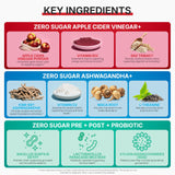 Goli Probiotics Daily Supplement 730g back view