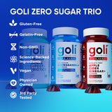 Goli Probiotics Daily Supplement 730g bottle with label