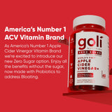 Goli Probiotics Daily Supplement 730g with measuring spoon