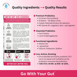 GoLive Probiotic Berry Pom 10Ct ingredients list