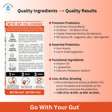 GoLive Probiotic Orange Supplement mixed in a drink