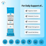 GoLive Probiotic Supplement packet contents close-up