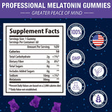 Gomhoreye Melatonin Gummies Extra Strength side view