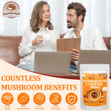 Gomhoreye Organic 11 Mushroom Coffee Blend in a lifestyle setting