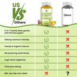 GONGOTA Calcium Citrate Gummies nutritional information
