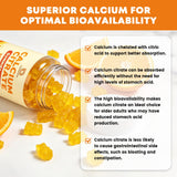 GONGOTA Calcium Citrate with Vitamin D3 1200mg bottle cap