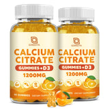GONGOTA Calcium Citrate with Vitamin D3 1200mg front view
