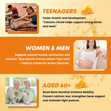 GONGOTA Calcium Citrate with Vitamin D3 1200mg nutritional information