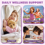 GONGOTA Calm Kids Magnesium Gummies in a child's hand