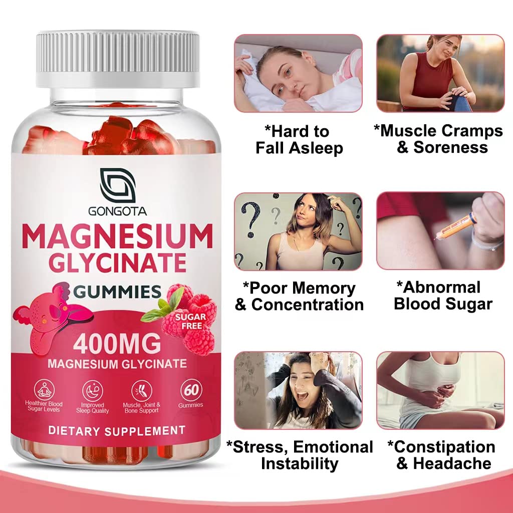 GONGOTA Magnesium Glycinate Gummies ingredients list