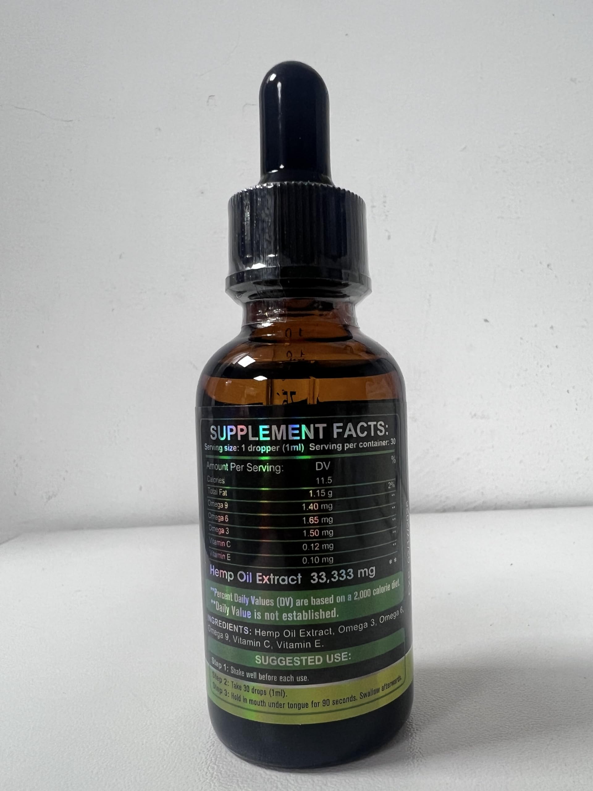 GONGOTA Organic Hemp Oil 250ml packaging