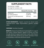 Good Friends Health Society Vitamin D3 & K2 Softgels softgels close-up