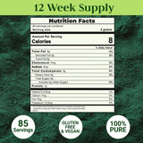 Good Natured Chlorella Spirulina Powder 170g in a kitchen setting