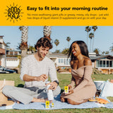 Good Raz Vitamin D3 Liquid Drops 1000 IU with breakfast