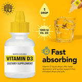 Good Raz Vitamin D3 Liquid Drops 1000 IU with coffee