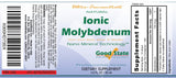 Good State Ionic Molybdenum Supplement 59g bottle with label