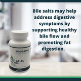 GOODAPPLE NUTRITIONALS Bile Salts support packaging side view
